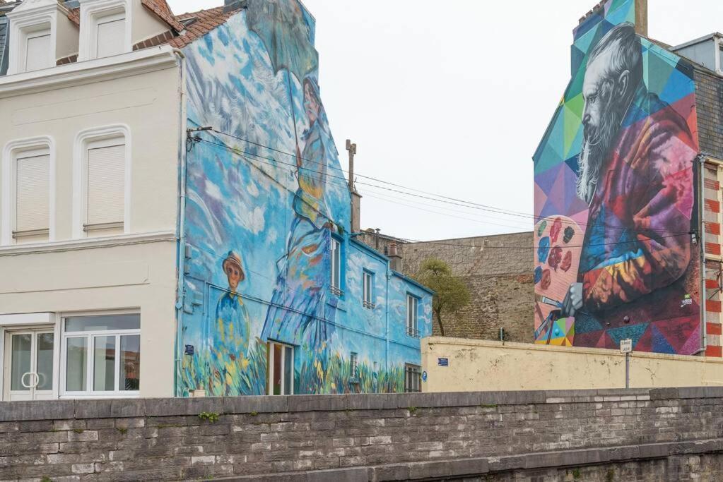 Station Street Art 2-4 Pers Wifi Leilighet Boulogne-sur-Mer Eksteriør bilde